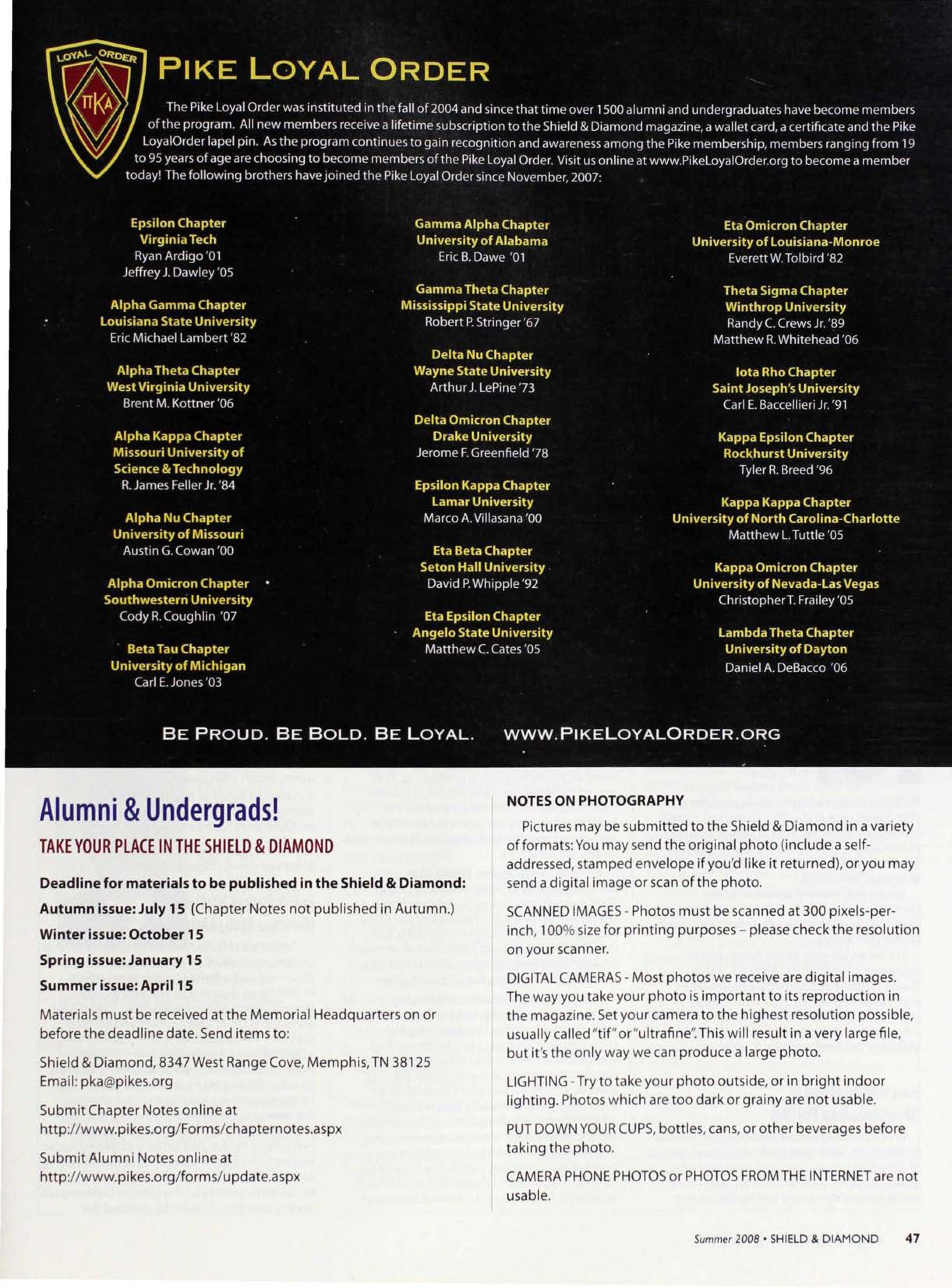 Alumni & Undergrads!